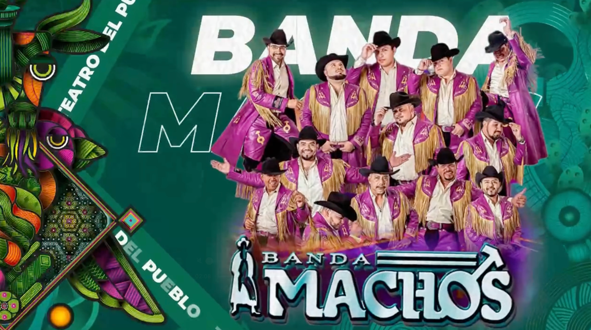 boletos Banda Machos teatro pueblo Fenapo 2025