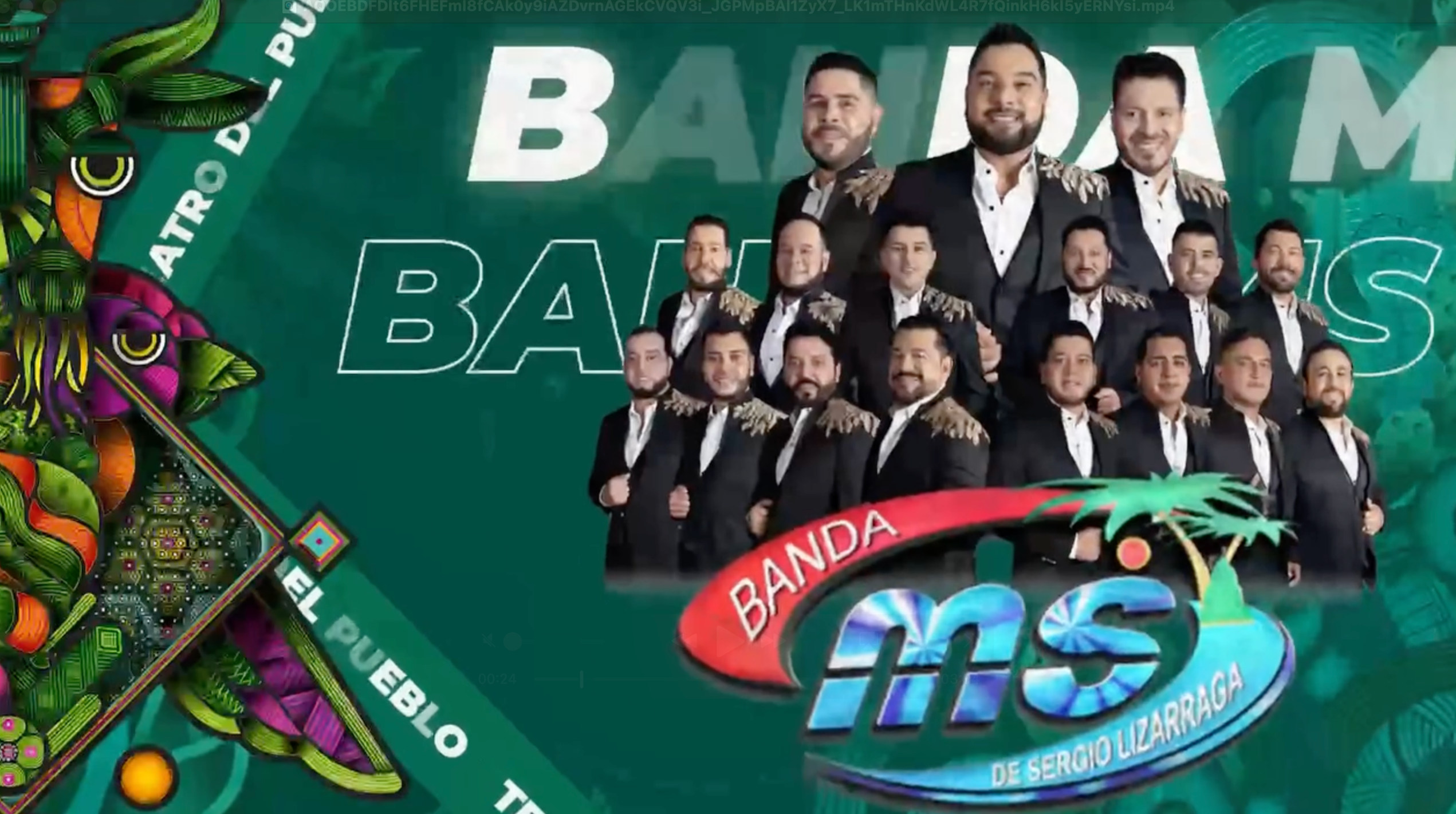 boletos Banda MS teatro pueblo Fenapo 2025
