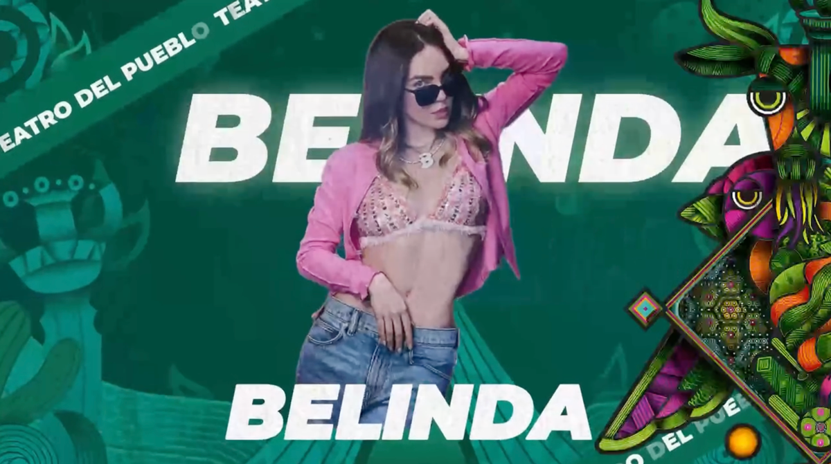 boletos Belinda teatro pueblo Fenapo 2025