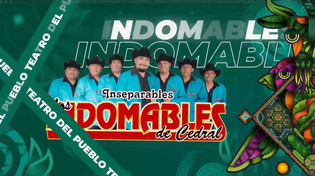 boletos Los Indomables de Cedral teatro pueblo Fenapo 2025